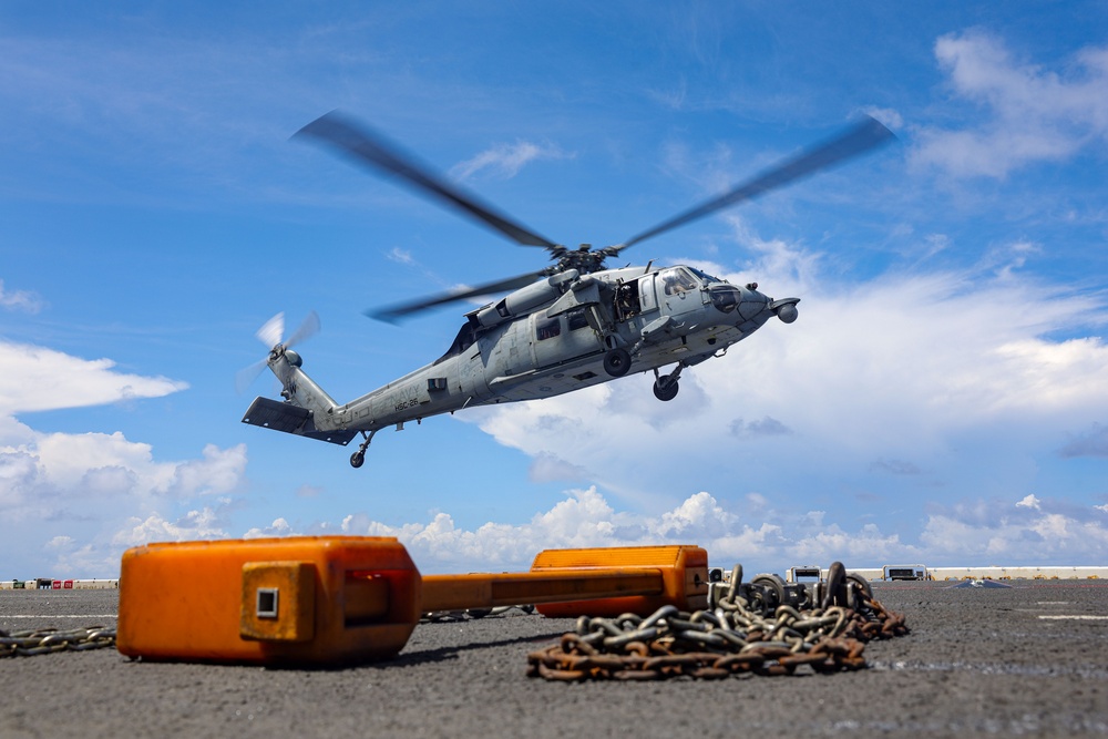 DVIDS - Images - Flight Operations Aboard USS Iwo Jima (LHD 7) [Image ...