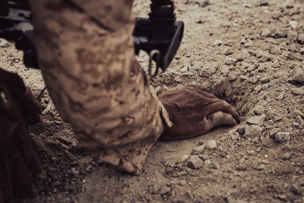 EOD Marines Participate in Joint Counter Explosive Hazard Training