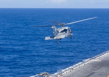 USS Iwo Jima Conducts Flight Operations