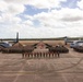 MRF-D 25.3: U.S. Marines participate in MAGTF group photo and coining ceremony