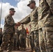MRF-D 25.3: U.S. Marines participate in MAGTF group photo and coining ceremony