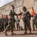 MRF-D 25.3: U.S. Marines participate in MAGTF group photo and coining ceremony