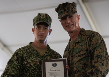 UNITAS 2025: US Marines and Partner Nations Participate in the Closing Ceremony Gift Exchange