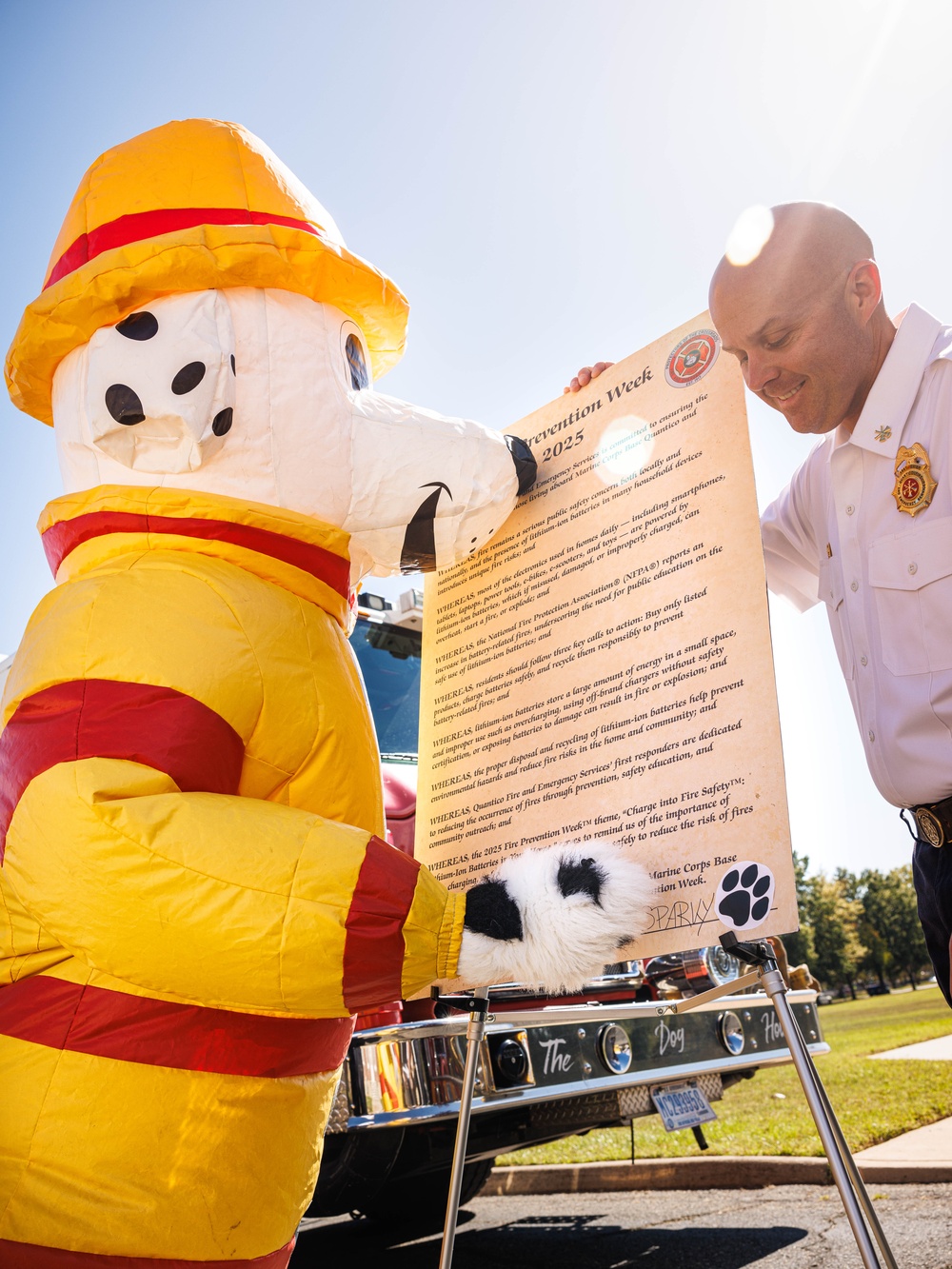 Fire Prevention Week 2025: Proclamation Signing