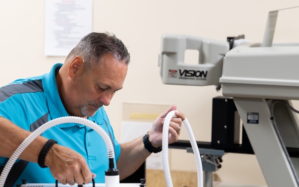 New Engraver Supports AFMAO Mission