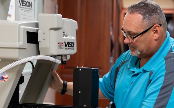New Engraver Supports AFMAO Mission