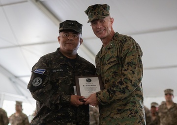UNITAS 2025: US Marines and Partner Nations Participate in the Closing Ceremony Gift Exchange