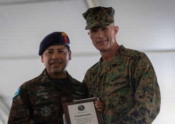 UNITAS 2025: US Marines and Partner Nations Participate in the Closing Ceremony Gift Exchange