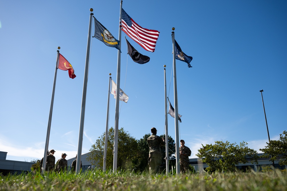 AFMAO Airmen Practice Flag Detail Training