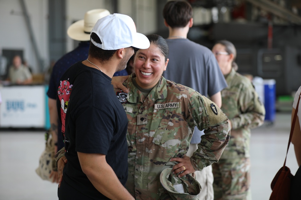 Bravo Company, 1-114th Aviation Security &amp; Support Battalion Mobilization Ceremony