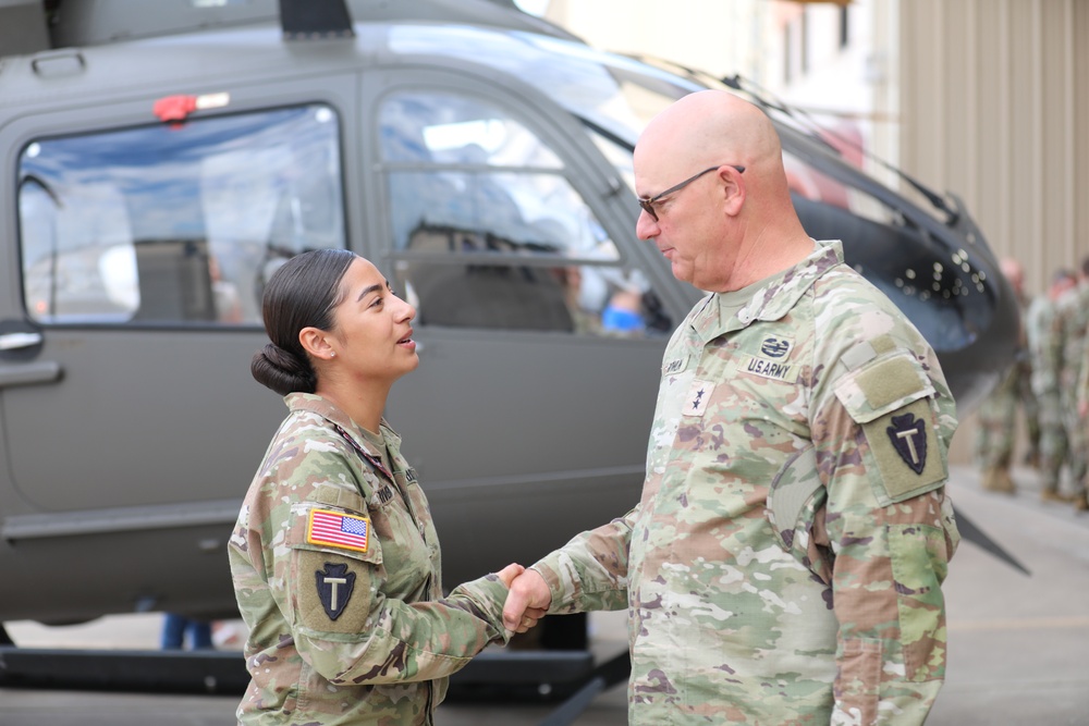 Bravo Company, 1-114th Aviation Security &amp; Support Battalion Mobilization Ceremony