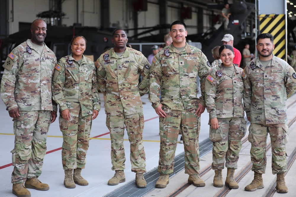 Bravo Company, 1-114th Aviation Security &amp; Support Battalion Mobilization Ceremony