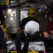 USS Ronald Reagan Calls a Drill for Emergency Rescue, Naval Firefighters Respond