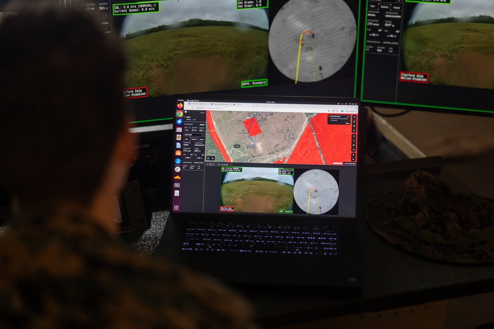2nd MLG Hosts Unmanned Ground Vehicle Demonstration