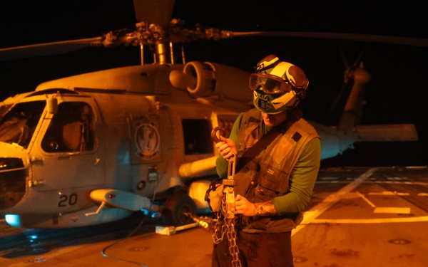 Helicopter Maritime Strike Squadron (HSM) 79 Conducts Flight Operations in the Alboran Sea
