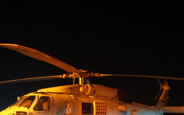 Helicopter Maritime Strike Squadron (HSM) 79 Conducts Flight Operations in the Alboran Sea