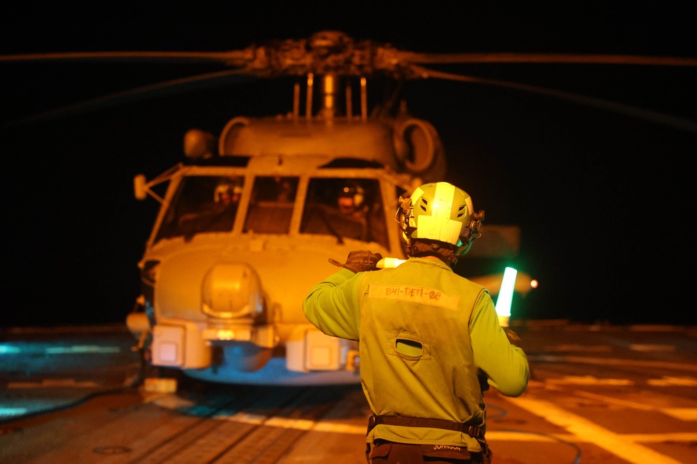 Helicopter Maritime Strike Squadron (HSM) 79 Conducts Flight Operations in the Alboran Sea