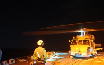 Helicopter Maritime Strike Squadron (HSM) 79 Conducts Flight Operations in the Alboran Sea