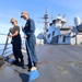 USS Roosevelt (ADDG 80) Conducts Fresh Water Washdown in the Western Mediterranean Sea