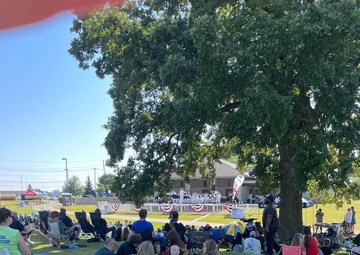 Navy Band Great Lakes Performs for MWR’s “Stars, Stripes, and Remembrance” Event