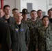 SW Meets with Troops, Administers Oath of Enlistment to Recruits at NAS Oceana