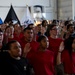 SW Meets with Troops, Administers Oath of Enlistment to Recruits at NAS Oceana