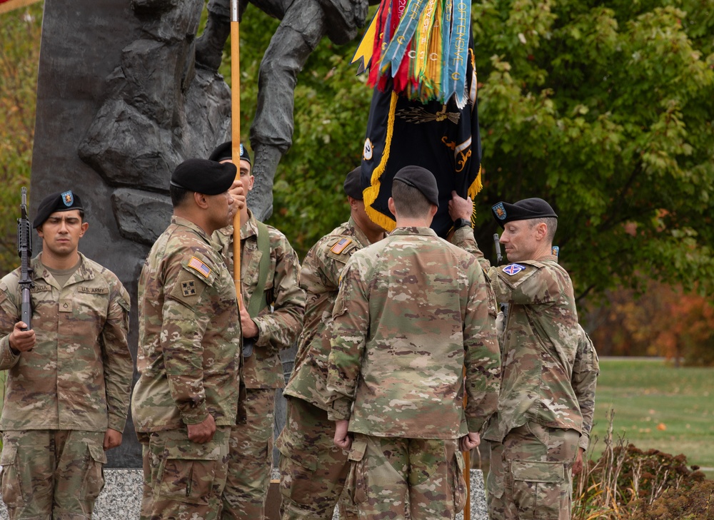 2nd Battalion, 14th Infantry Regiment, 2nd Brigade Combat Team, 10th Mountain Division, Hold Change of Responsibility Ceremony