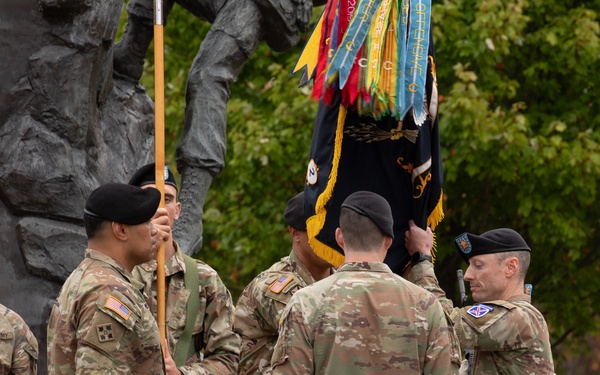 2nd Battalion, 14th Infantry Regiment, 2nd Brigade Combat Team, 10th Mountain Division, Hold Change of Responsibility Ceremony