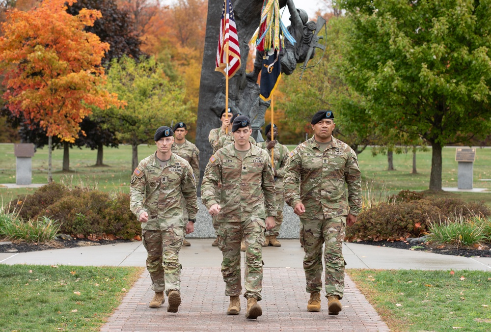 2nd Battalion, 14th Infantry Regiment, 2nd Brigade Combat Team, 10th Mountain Division, Hold Change of Responsibility Ceremony