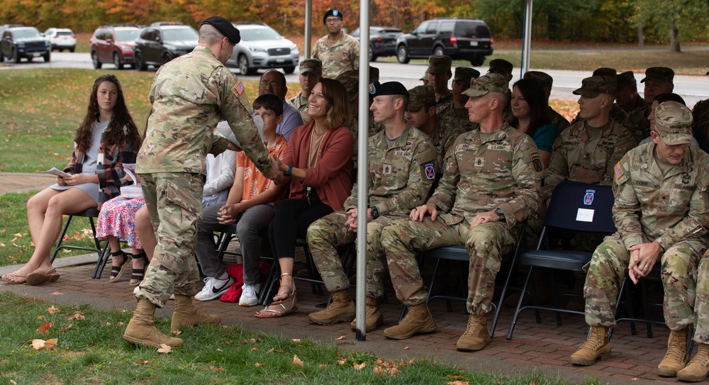 2nd Battalion, 14th Infantry Regiment, 2nd Brigade Combat Team, 10th Mountain Division, Hold Change of Responsibility Ceremony