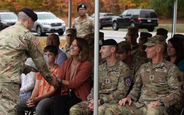 2nd Battalion, 14th Infantry Regiment, 2nd Brigade Combat Team, 10th Mountain Division, Hold Change of Responsibility Ceremony