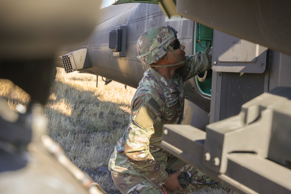 1-229th Attack Battalion Conducts Aerial Gunnery Training at JBLM