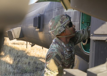 1-229th Attack Battalion Conducts Aerial Gunnery Training at JBLM