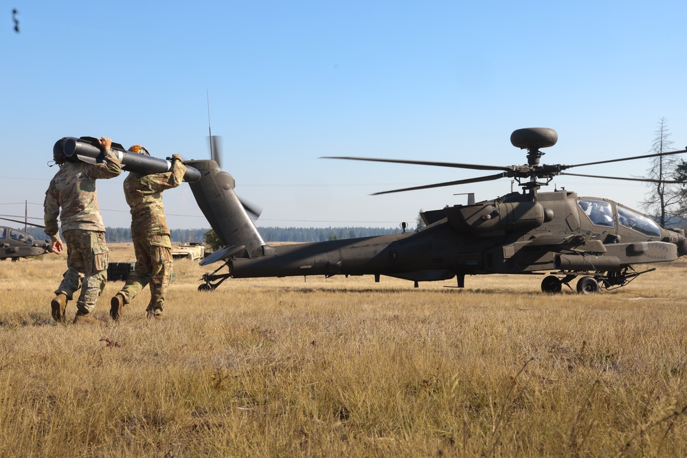 1-229th Attack Battalion Conducts Aerial Gunnery Training at JBLM