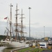 Coast Guard Cutter Eagle transits the Panama Canal
