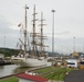 Coast Guard Cutter Eagle transits the Panama Canal