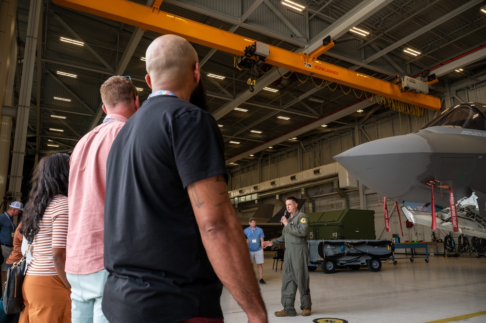 Leadership Las Vegas tours Nellis