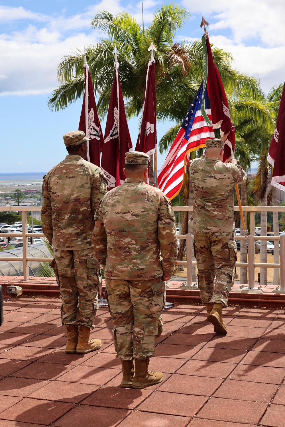 Sergeant Major Phillip R. Tally assumed responsibility of Public Health Command-Pacific, September 4, 2025