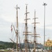 Coast Guard Cutter Eagle transits the Panama Canal