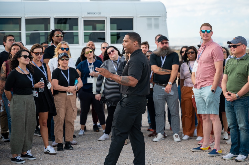 Leadership Las Vegas tours Nellis