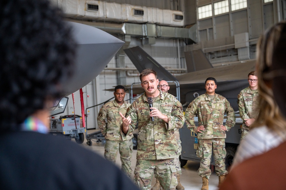 Leadership Las Vegas tours Nellis