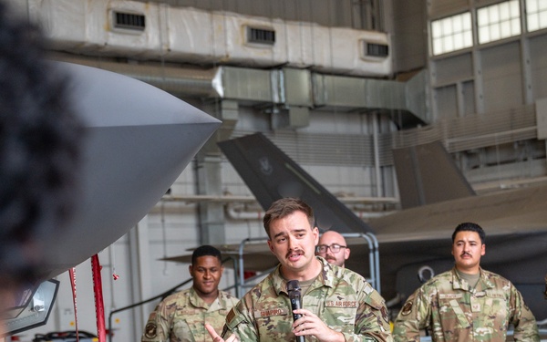 Leadership Las Vegas tours Nellis