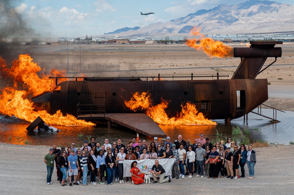 Leadership Las Vegas tours Nellis