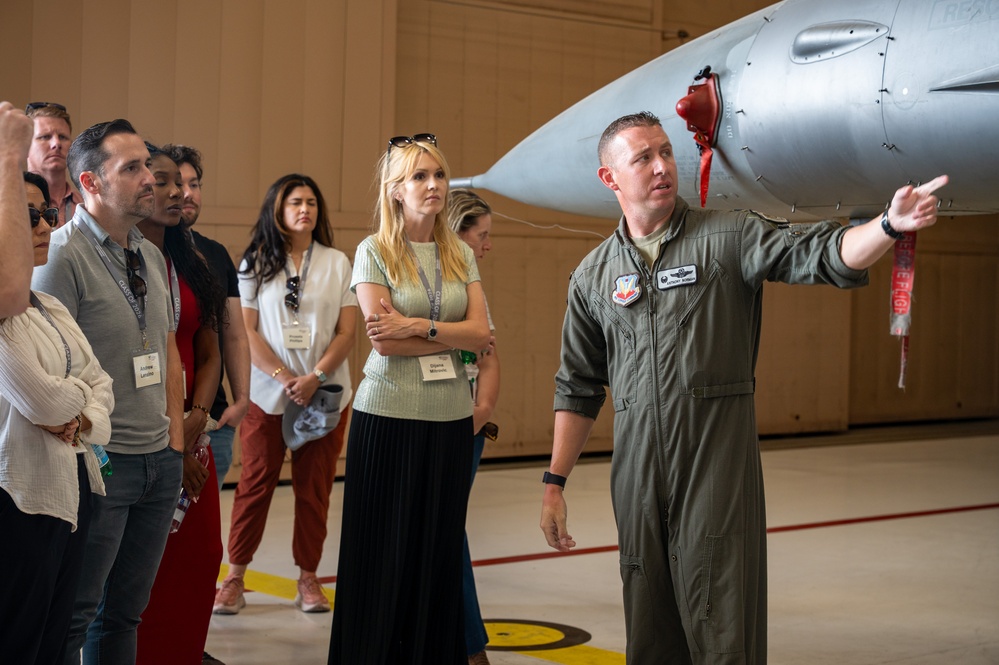 Leadership Las Vegas tours Nellis