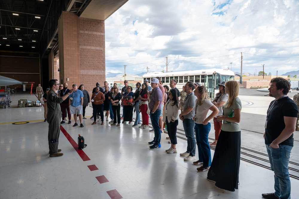 Leadership Las Vegas tours Nellis