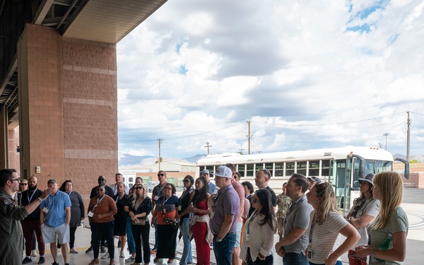Leadership Las Vegas tours Nellis