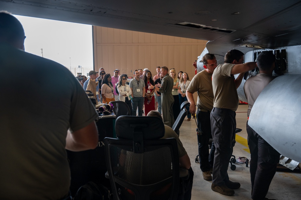 Leadership Las Vegas tours Nellis