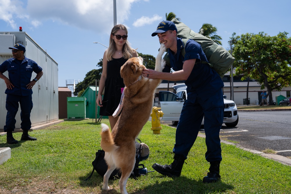 Coast Guard Cutter Midgett returns to Hawaii following 79-day counterdrug patrol, $156M worth of cocaine seized