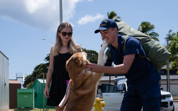 Coast Guard Cutter Midgett returns to Hawaii following 79-day counterdrug patrol, $156M worth of cocaine seized