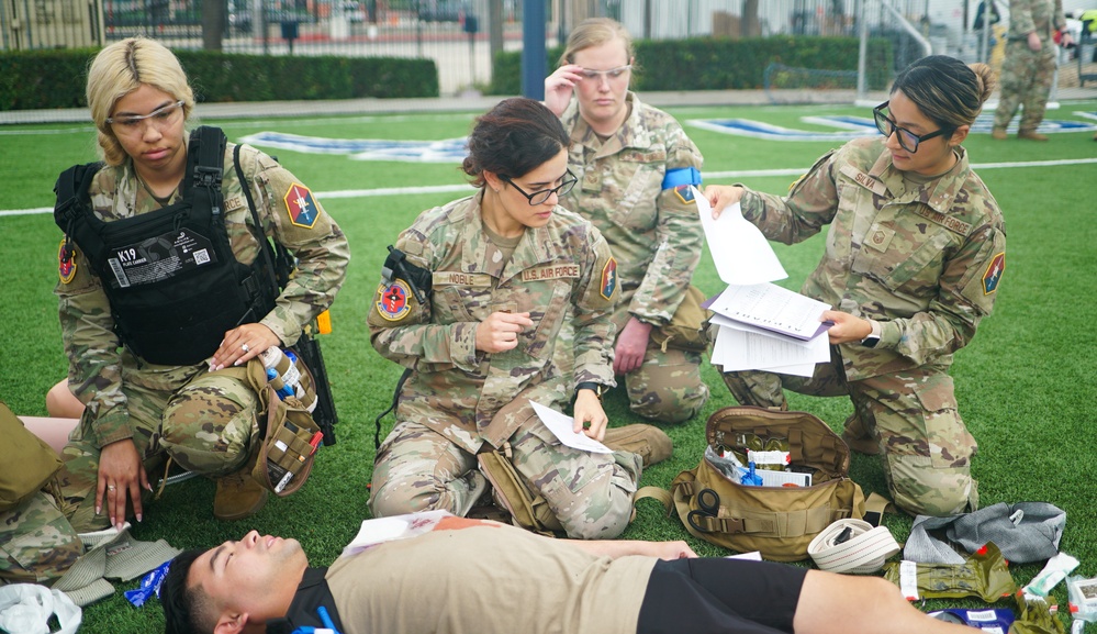 Clinicians train in Tactical Combat Casualty Care